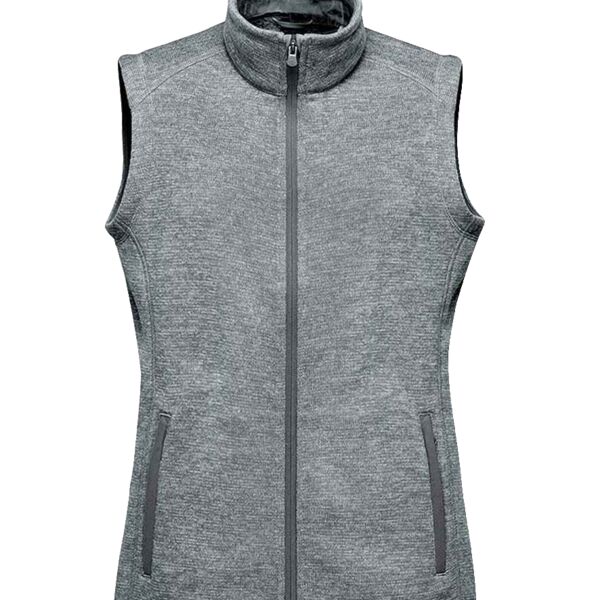 Stormtech Ladies Avalante Full Zip Knitted Fleece Gilet Thumbnail