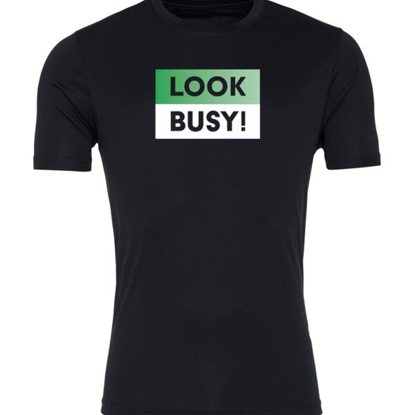 Look Busy - Cool Smooth Wicking T-Shirt Thumbnail