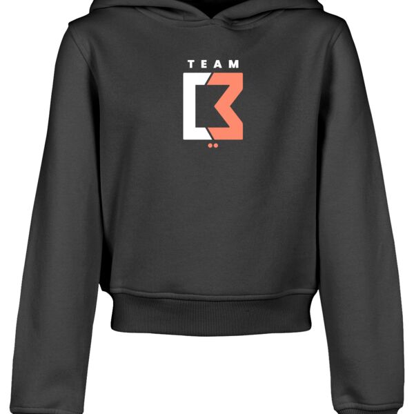 Girls cropped sweat hoodie (Childs) Thumbnail