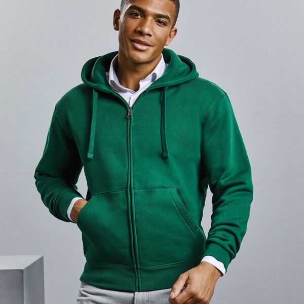 Authentic zipped hooded sweat Thumbnail