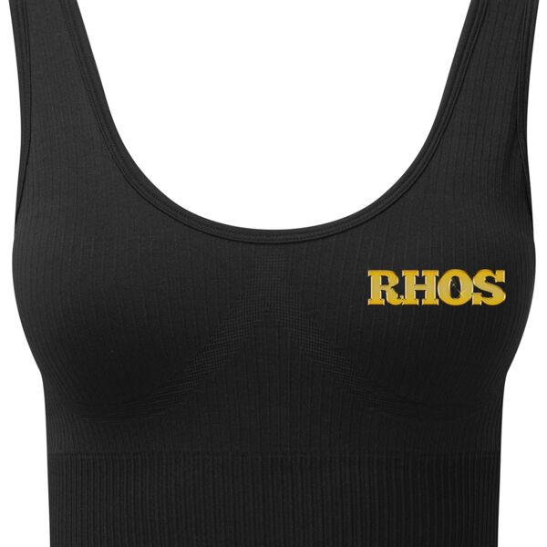 Ribbed Seamless 3D Fit Multi-Sport Bra Thumbnail