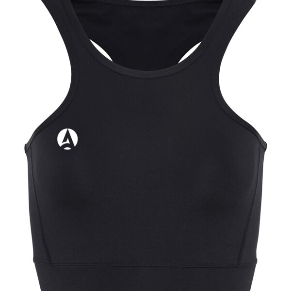 Performance sports mid-length bra (low impact) Thumbnail