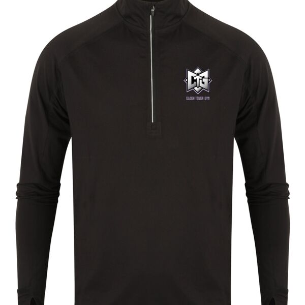  Long-sleeved ¼ zip top Thumbnail