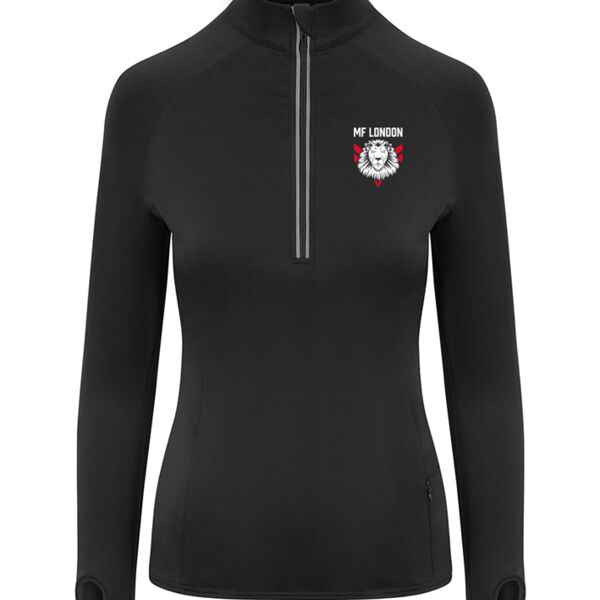 Cool-Flex Girlie Half Zip Top Thumbnail