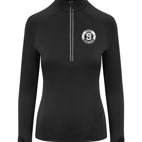 Cool-Flex Girlie Half Zip Top Thumbnail