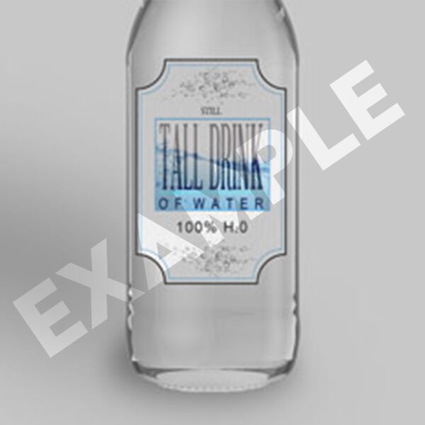 52x50mm Scallop Waterproof Labels Thumbnail