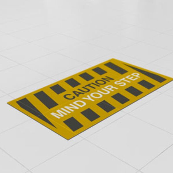 Vinyl Floor Stickers 1000 x 1000mm Thumbnail