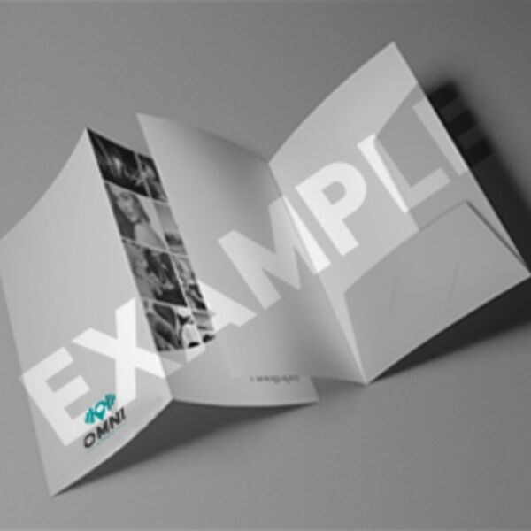 Interlocking Presentation Folders - Oversized A5 Matt Lamination Thumbnail