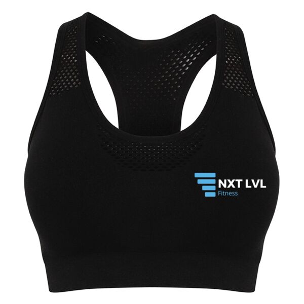 Ladies Seamless Sports Bra Thumbnail