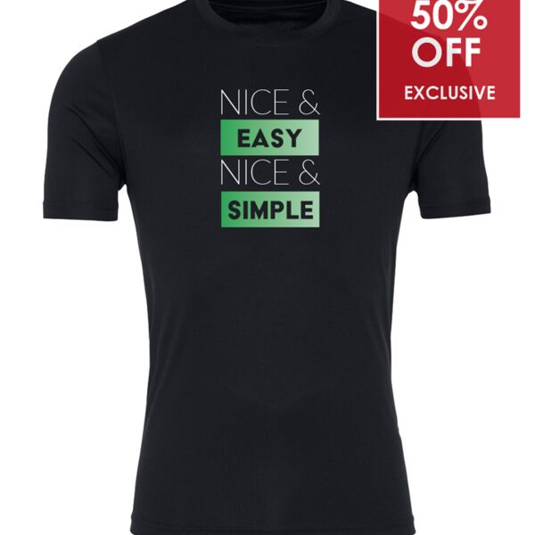 Nice and Easy, Nice and Simple - Cool Smooth Wicking T-Shirt Thumbnail