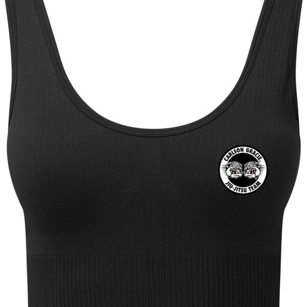 Ribbed Seamless 3D Fit Multi-Sport Bra Thumbnail