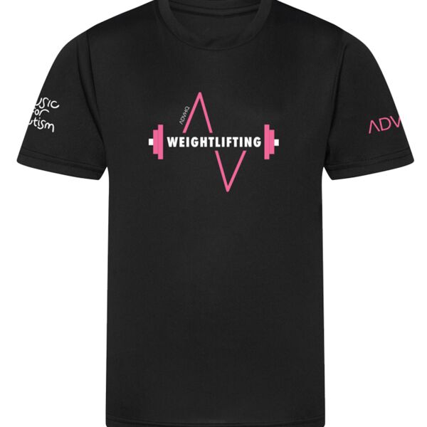 Weightlifting Cool Smooth Wicking T-Shirt Thumbnail