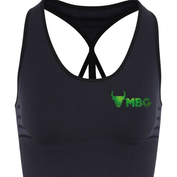 Seamless '3D Fit' Sport Reveal Sports Bra Thumbnail