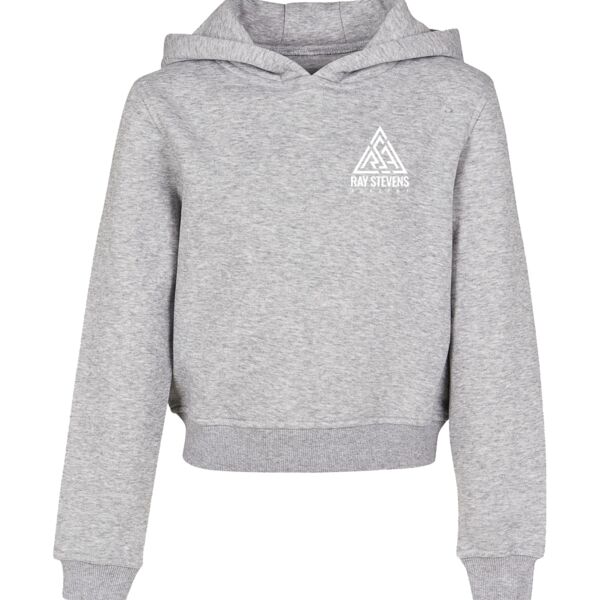 Girls cropped sweat hoodie (Childs) Thumbnail