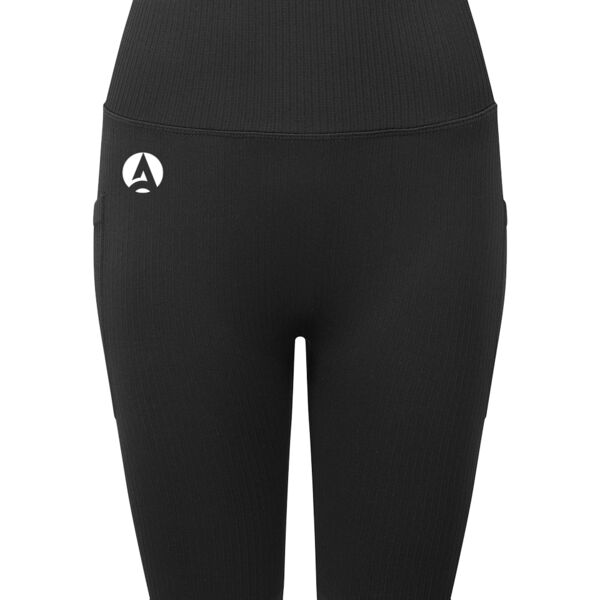 Women’s Ribbed Seamless '3D Fit' Cycle Shorts Thumbnail