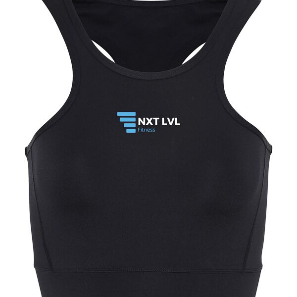 Performance sports mid-length bra (low impact) Thumbnail