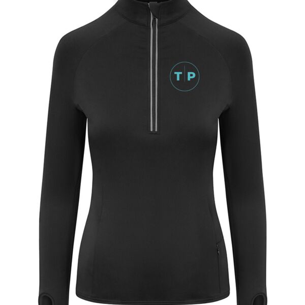 Cool-Flex Girlie Half Zip Top Thumbnail