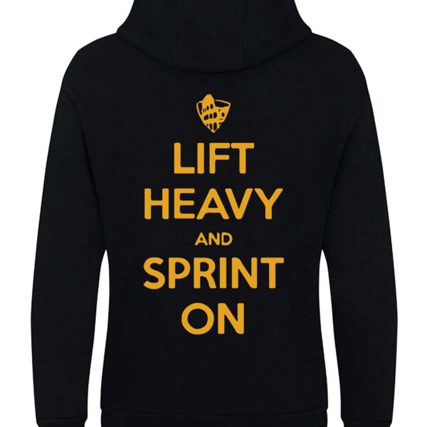 Heavyweight Hoodie (Lift Heavy and Sprint On) Thumbnail