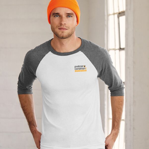 Unisex triblend ¾ sleeve baseball t-shirt Thumbnail