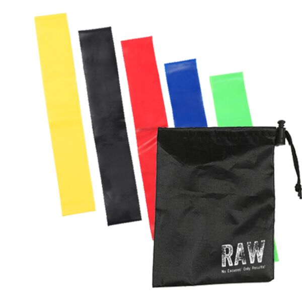 Latex Resistance Bands 5 pc Thumbnail