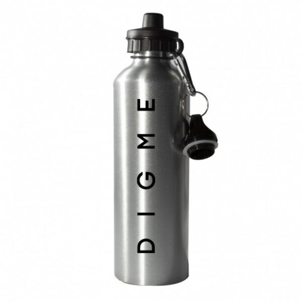 750ml Silver Water Bottle Thumbnail
