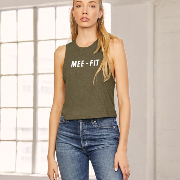 Women's Racerback Cropped Tank Thumbnail