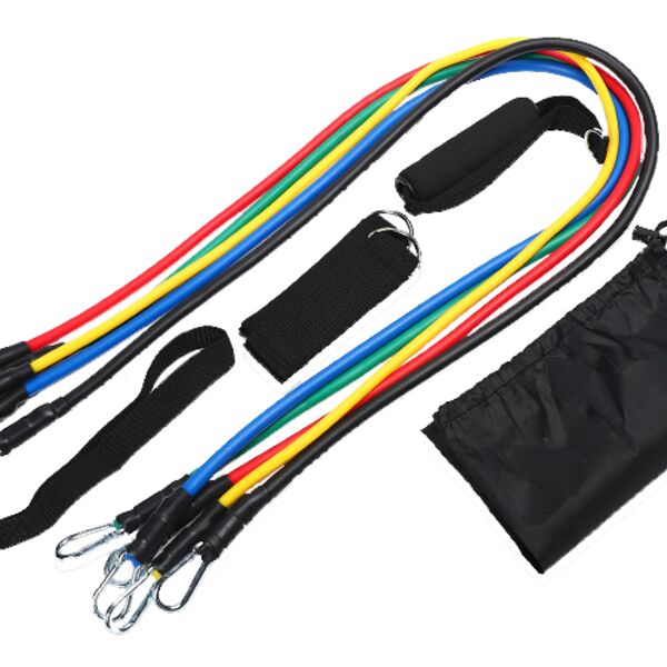 Resistance Exercise Band Set 11pc Thumbnail