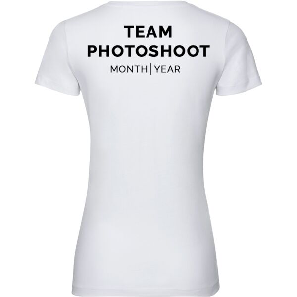 Photoshoot tshirt - Feel good women's stretch t-shirt Thumbnail