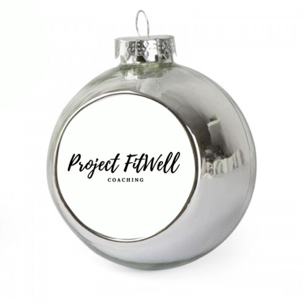 Christmas Bauble - Silver Thumbnail