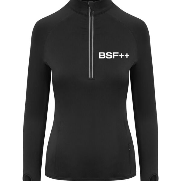 Cool-Flex Girlie Half Zip Top Thumbnail