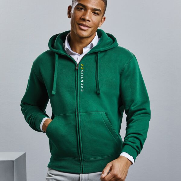 Authentic zipped hooded sweat Thumbnail