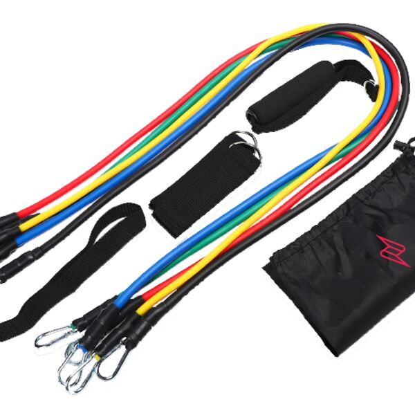 Resistance Exercise Band Set 11pc Thumbnail