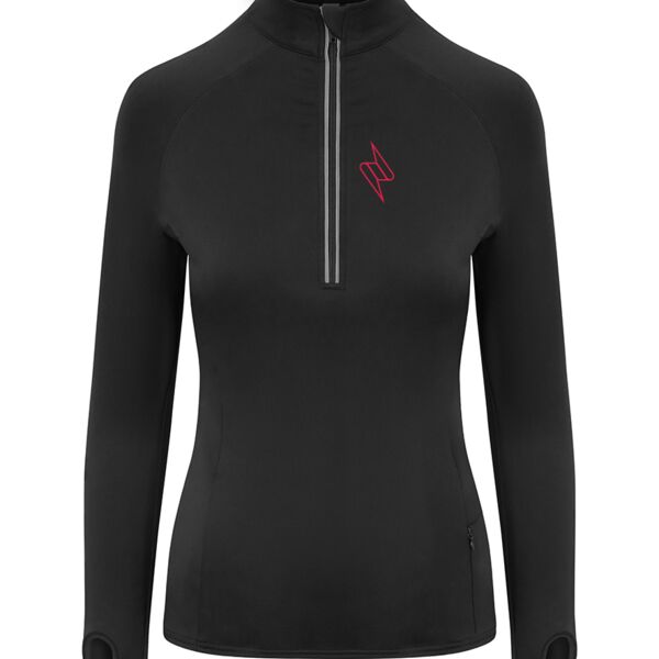 Cool-Flex Girlie Half Zip Top Thumbnail