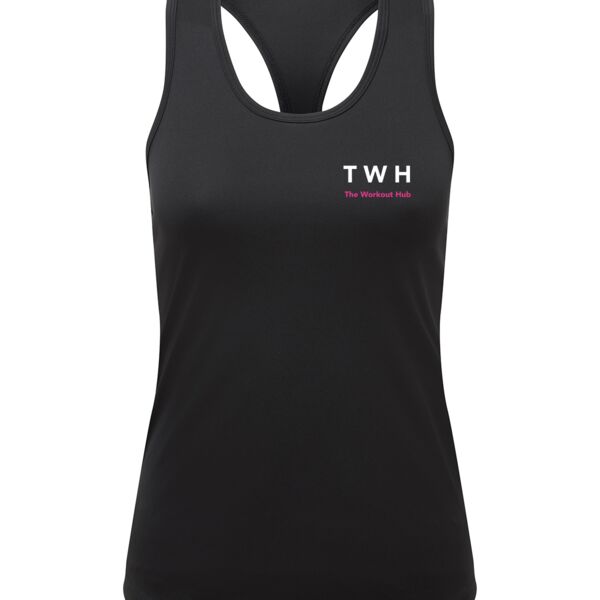 Women’s Recycled Performance Slim Racerback Vest Thumbnail