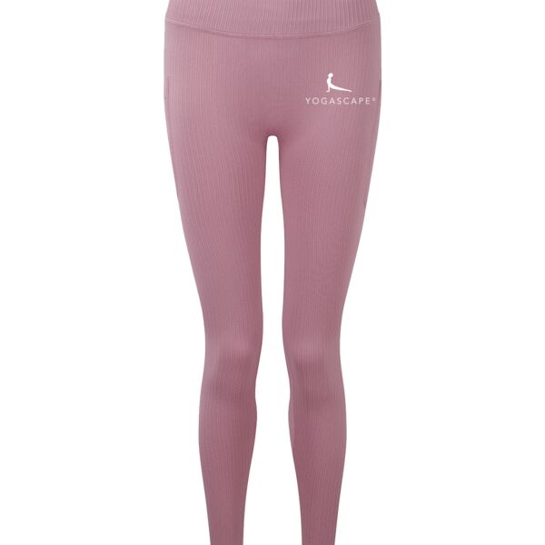 Women's ribbed seamless 3D fit multi-sport leggings Thumbnail