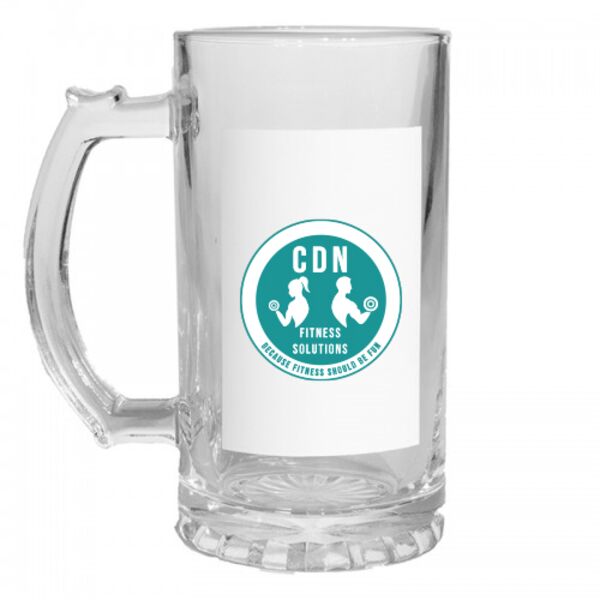 Sublimation Glass Beer Stein Thumbnail