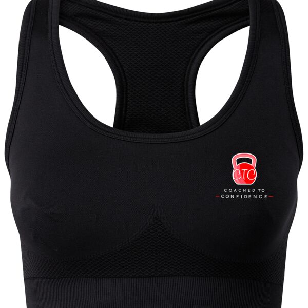 Women's Seamless '3D Fit Sculpt Solid Colour Bra Thumbnail