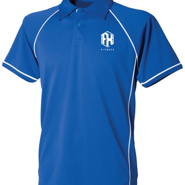 Performance Piped Polo Shirt Thumbnail