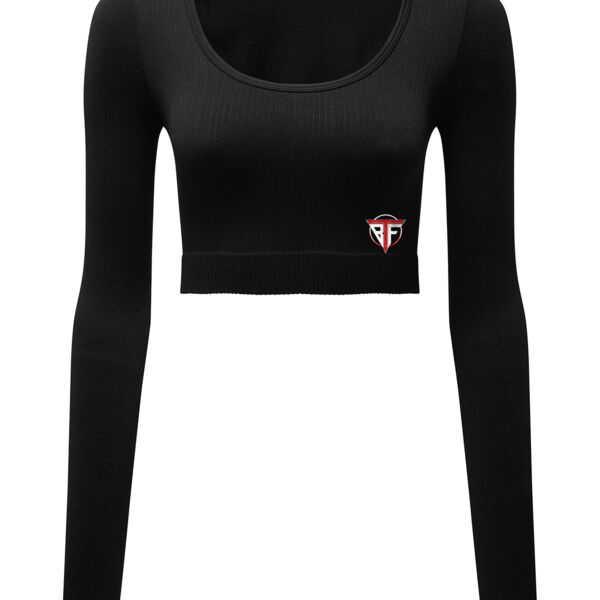 LONG-SLEEVED CORE CROP Thumbnail