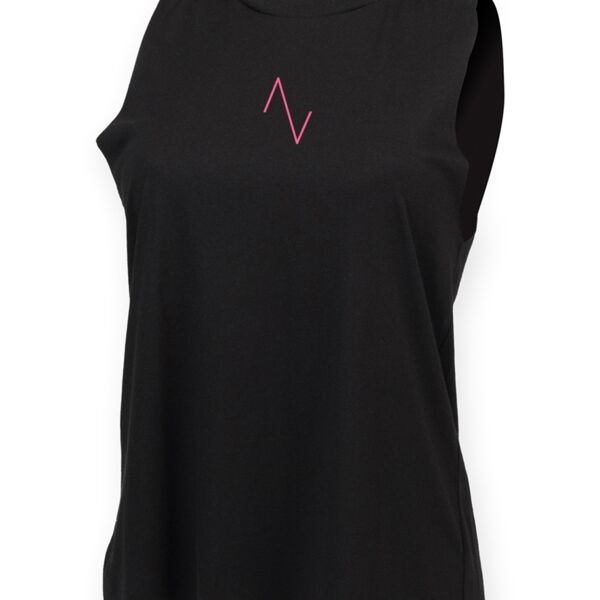 Ladies High Neck Vest Thumbnail