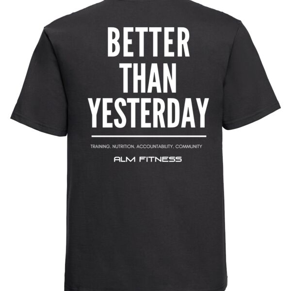 Better-Than-Yesterday- Unisex Heavyweight Combed Cotton T-Shirt Thumbnail