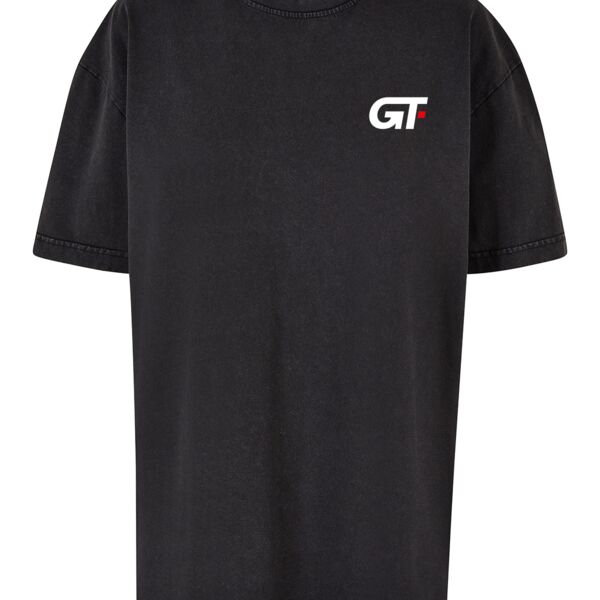 Women’s oversized acid wash tee Thumbnail