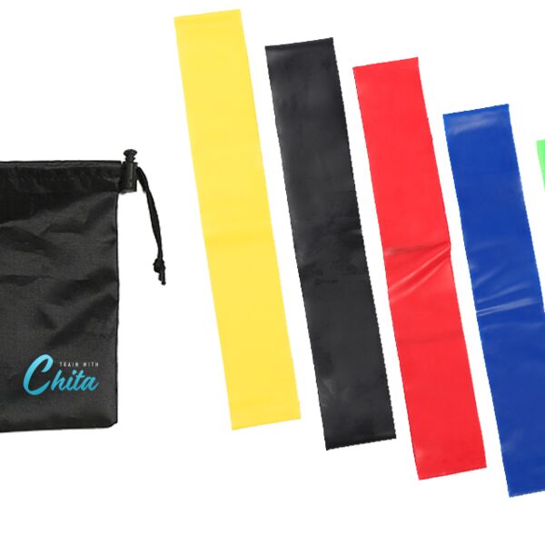 Latex Resistance Bands 5 pc Thumbnail