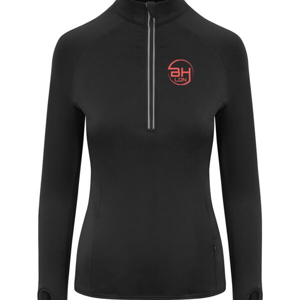 Cool-Flex Girlie Half Zip Top Thumbnail