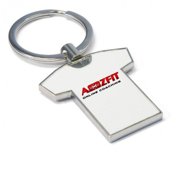 T-Shirt Shaped Key Ring Thumbnail