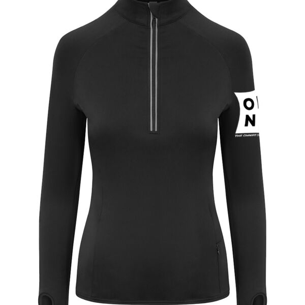 Cool-Flex Girlie Half Zip Top Thumbnail