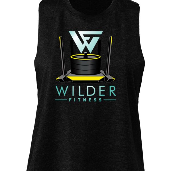 Women's Racerback Cropped Tank Thumbnail