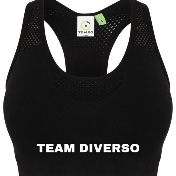 Ladies Seamless Sports Bra Thumbnail