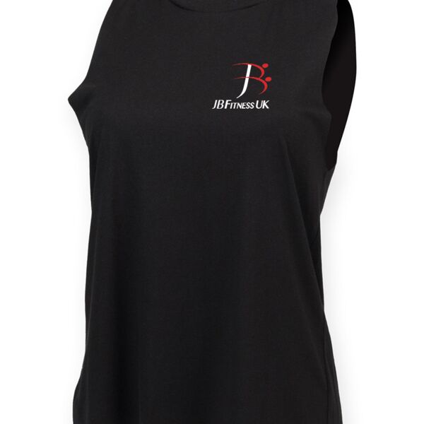 Ladies High Neck Vest Thumbnail