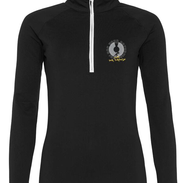 Girlie Half Zip Sweat Top Thumbnail